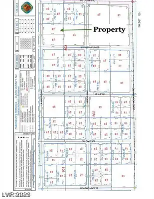 La Madre/ N Durango Plat Map
