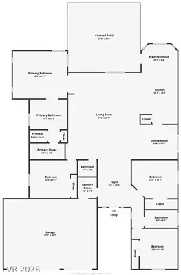 6000 Cabo San Lucas Avenue Floor Plan