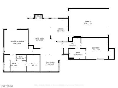 267 Westwind Road, Henderson, NV 89074 Floor Plan