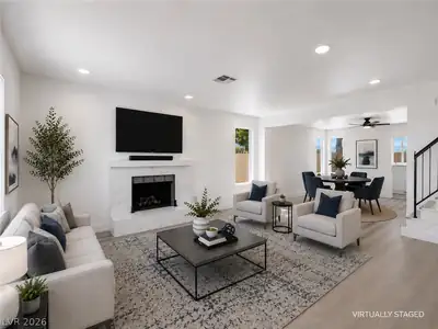 4802 Osborn Court, Las Vegas, NV 89110 Living Room