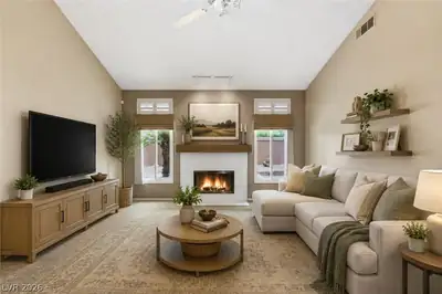 5505 Red Sun Drive, Las Vegas, NV 89149 Living Room