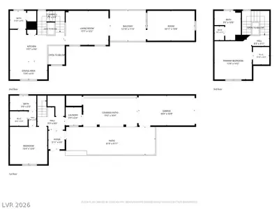 11326 Colinward Avenue, Las Vegas, NV 89135 Floor Plan