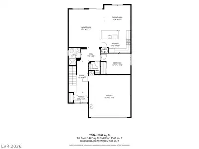 8943 Pelican Point Street Floor Plan