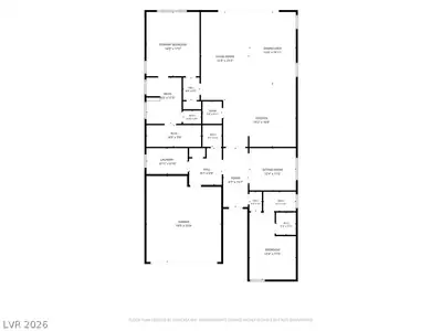 10202 Millholm Avenue, Las Vegas, NV 89166 Floor Plan
