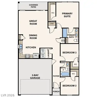 750 East Makenna Rain Drive Floor Plan