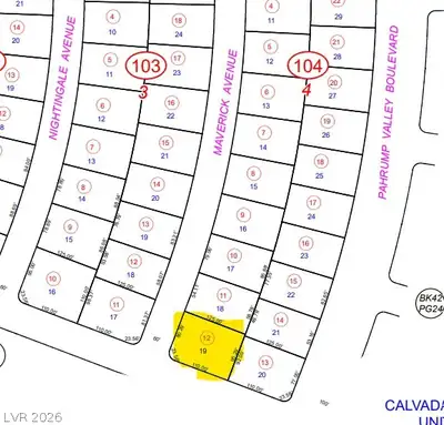 2311 South Maverick Avenue Plat Map