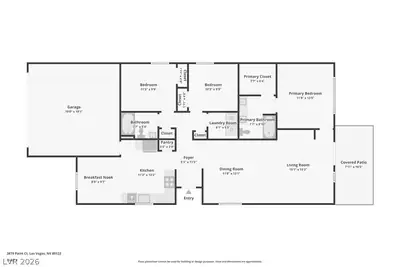 3879 Paint Court Floor Plan