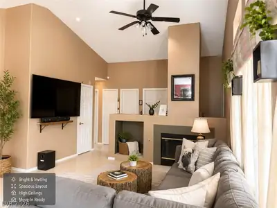 5916 Blush Avenue, Las Vegas, NV 89130 Living Room