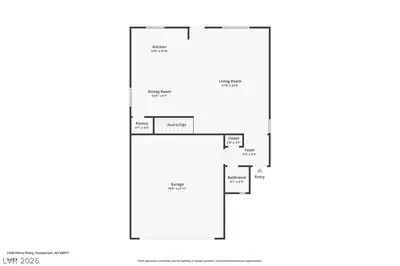 1548 Olivia Parkway, Henderson, NV 89011 Floor Plan