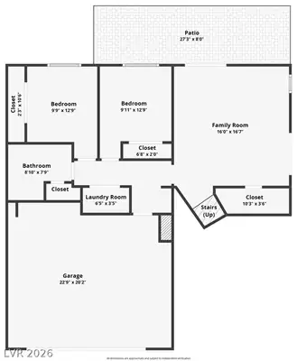 8724 Breezy Brown Avenue, Las Vegas, NV 89143 Floor Plan