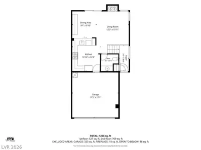 1716 Comstock Drive, Henderson, NV 89014 Floor Plan