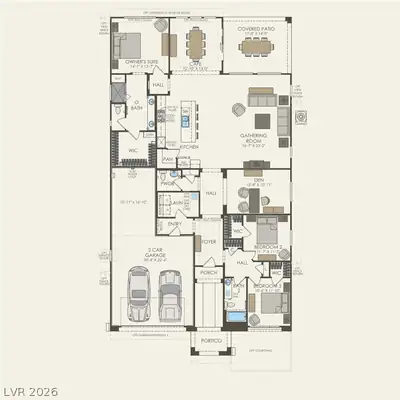 85 Crimson Stone Court, Henderson, NV 89011 Floor Plan