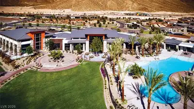 6673 Titanium Crest Street, Las Vegas, NV 89148 Aerial View