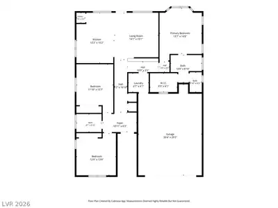5401 Carrara Pointe Street, Pahrump, NV 89061 Floor Plan