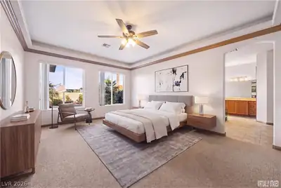 5612 Lusitano Street, Las Vegas, NV 89130 Primary Bedroom