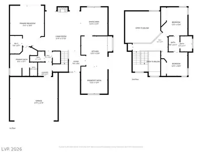 551 British Court, Henderson, NV 89014 Floor Plan