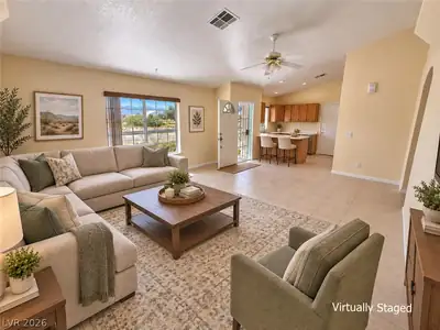 1170 East Calvada Boulevard Living Room