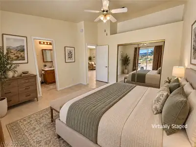 1170 East Calvada Boulevard Primary Bedroom