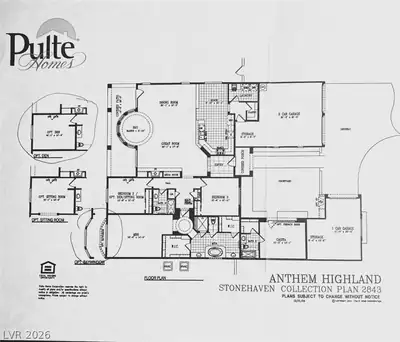 2756 Kilwinning Drive, Henderson, NV 89044 Floor Plan