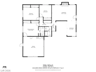 551 East Oakey Boulevard Floor Plan