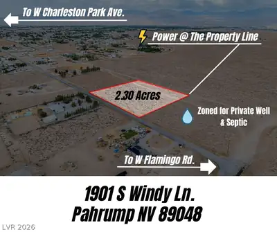 1901 South Windy Lane Pahrump, NV 89048