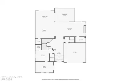 12031 Tramonto Avenue, Las Vegas, NV 89138 Floor Plan