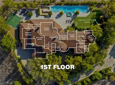 47 Club Vista Drive, Henderson, NV 89052 Floor Plan