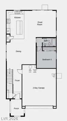 58 Via Montoro, Henderson, NV 89015 Floor Plan