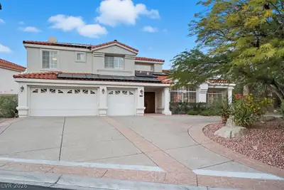 8104 Wispy Sage Way, Las Vegas, NV 89149 Front of Structure