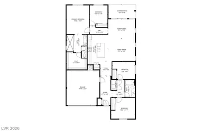 4654 Plum Button Street, Las Vegas, NV 89129 Floor Plan