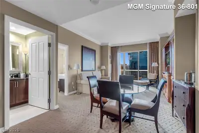 125 East Harmon Avenue 3601&3603 Living Room