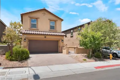 8081 Rams Collide Street, Las Vegas, NV 89166 Front of Structure