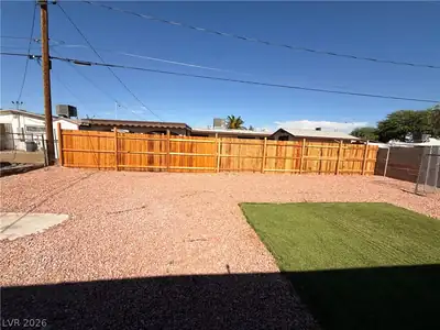 2716 Spear Street, North Las Vegas, NV 89030 Yard