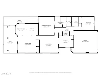 509 Painted Cloud Place, Las Vegas, NV 89144 Floor Plan