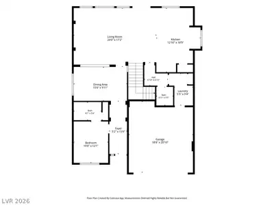 6571 Tangled Vines Avenue, Las Vegas, NV 89139 Floor Plan
