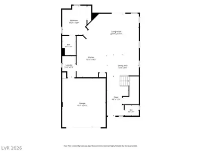 193 Tuscan Shadow Street, Henderson, NV 89012 Floor Plan