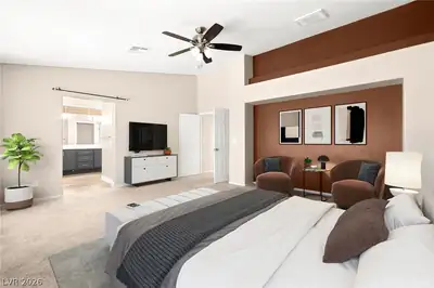 3465 Bella Sovana Court, Las Vegas, NV 89141 Bedroom