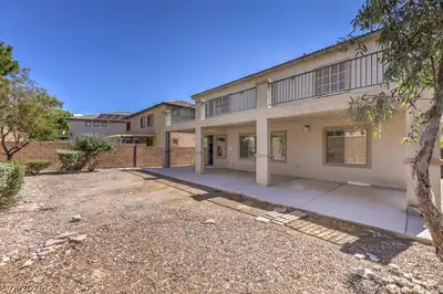 8229 Sawmill Falls Street, North Las Vegas, NV 89085 Back of Structure