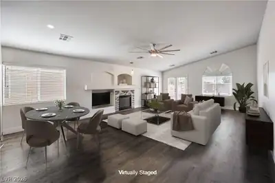 4505 Valley Quail Way, North Las Vegas, NV 89084 Living Room