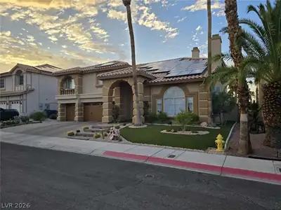 8728 Castle Hill Avenue, Las Vegas, NV 89129 Front of Structure