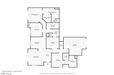 717 Peachy Canyon Circle 101 Floor Plan