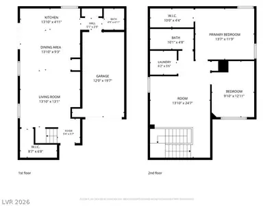 1141 Plum Canyon Street, Las Vegas, NV 89142 Floor Plan