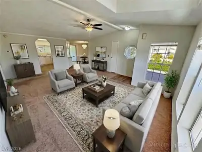 2860 South Rainbow Avenue Living Room