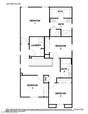 7731 Moore Creek Lane, North Las Vegas, NV 89084 Floor Plan
