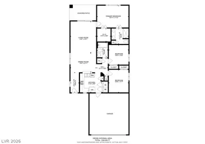 2724 Cornish Hen Avenue, North Las Vegas, NV 89084 Floor Plan