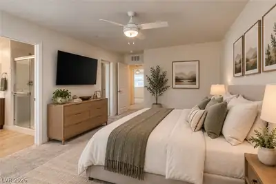 6860 Prairie Pearl Street, Las Vegas, NV 89148 Primary Bedroom