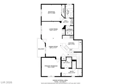 6366 Lorne Green Avenue 101 Floor Plan