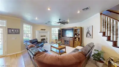 6440 Spanish Garden Court, Las Vegas, NV 89110 Living Room