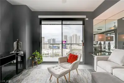 200 West Sahara Avenue 1508 Living Room
