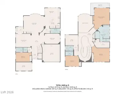 2777 Botticelli Drive, Henderson, NV 89052 Floor Plan